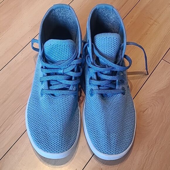 Allbirds Men's Tree Toppers Color: Blue (White Sole) Size 10 - Picture 1 of 5